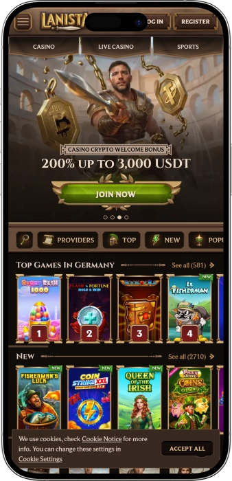 Lanista Casino App